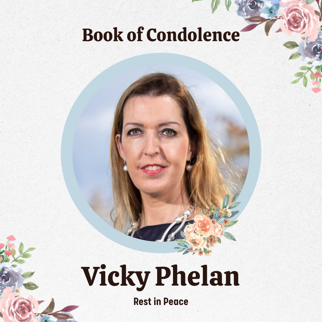 Opening of Book of Condolence for Vicky Phelan